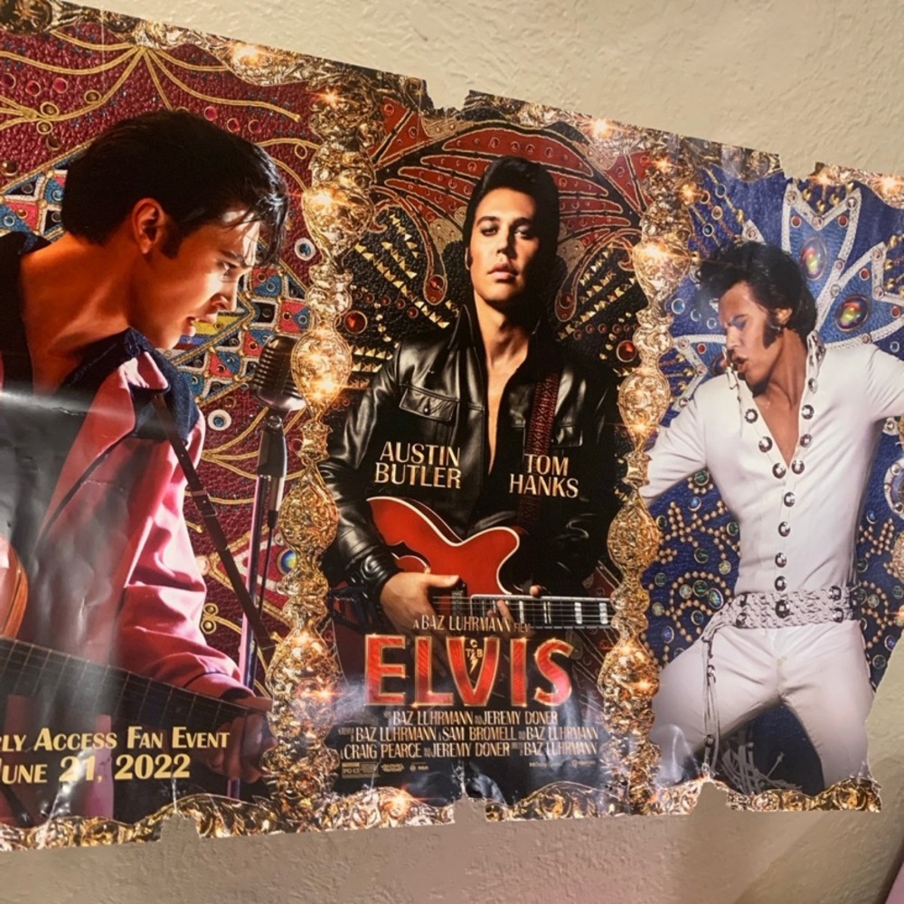 Elvis the film movie poster early Access fan event poster June 21 2022